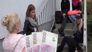 The best sex in company with erotic czech babe