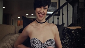 Vulgar asian teen chick Cadey Mercury goes for hard nailining