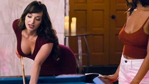 Busty Nia Nacci & Lexi Luna 69 scene