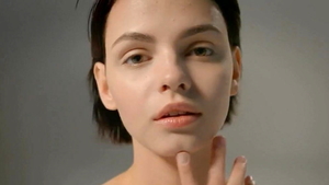 Plowing hard with brunette