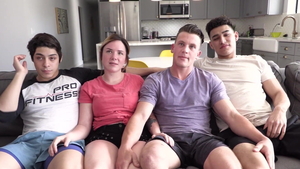 BiGuys Fuck - Rimming in company with 18 yr old