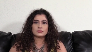 Babe rough deepthroat on the couch