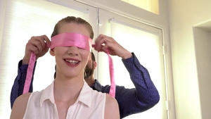 Pigtails Nym Fleurette interracial sex