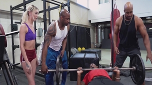 Hard slamming with Chloe Temple and Prince Yahshua