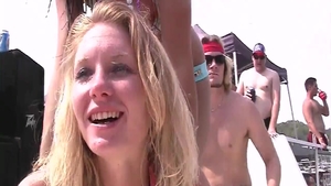 Flashing in public