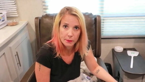 The best sex accompanied by busty european blonde hair