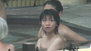 Voyeur fucking alongside asian brunette