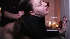 Submissive humiliation and spanking