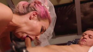 Mariska X - Bride Chessie Kay has a thing for pussy sex