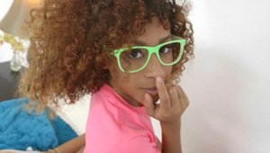 Round & Brown - Booty Kendall Woods bends to get fucked scene