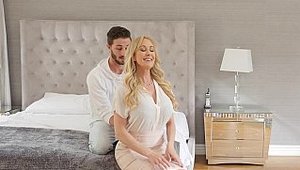 Cum 4K - Hard ramming escorted by stepmom Brandi Love