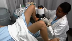 Sex scene with gynecologist