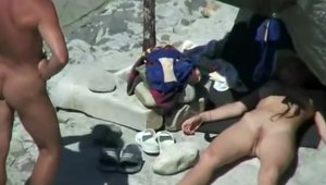 Rammed hard at the beach escorted by amateur