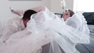 NF Busty: Large tits Veronica Vain handjob gets ass licked