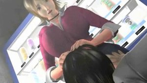 Loud sex in the company of busty slut