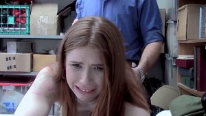 Teen Shoplifters - Guard hardcore teasing