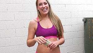 Public Pickups: Kimber Lee rough workout porn