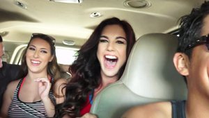 Real Slut Party: Brooke Benson finds dick to fuck