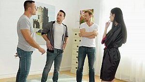 Euro Sex Parties: Gangbang among Rebecca Volpetti