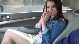 CastingCouchX.com: Kylie Quinn fingering in a car